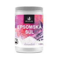 Allnature Epsom Salt Lavender kúpeľová soľ 1000 g