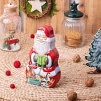 Altom Plechová dóza na sušienky a medovníčky Santa Claus 23 x 13 cm