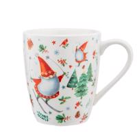 Altom Porcelánový hrnček Winter Gnomes 400 ml