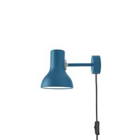 Anglepoise Type 75 Mini nástenné, zástrčka, modrá