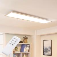 Arcchio Lysander LED panel, CCT 119cm 58W striebro