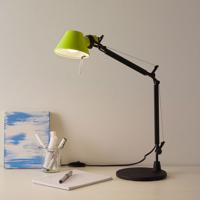 Artemide Tolomeo Micro Bicolour stolík čierna/žltá