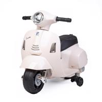 Baby Mix Detská elektrická motorka Vespa, biela