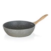 BANQUET Panvica WOK s nepriľnavým povrchom NATURAL STONE 28 x 7,8 cm