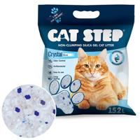 Cat Step Silikagélová podstielka pre mačky CrystalBlue 6,68 kg, 15,2 l