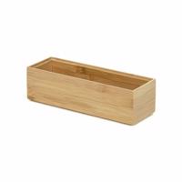 Compactor Úložný organizér Bamboo Box M, 22,5 x 7,5 x 6,5 cm