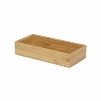 Compactor Úložný organizér Bamboo Box XXL, 30 x 15 x 6,5 cm