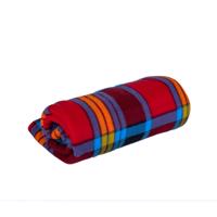 Deka fleece kocka multicolor, 150 x 200 cm