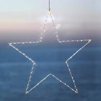 Dekoračná LED lampa Liva Star, biela, 70 cm