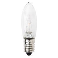 E10 0,3W 14-55V náhradné LED žiarovky 3 ks sviečok