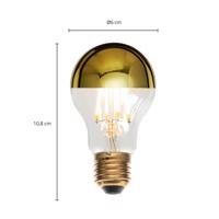 E27 3,5W LED žiarovka A60 2 700 K zlatá 2 ks