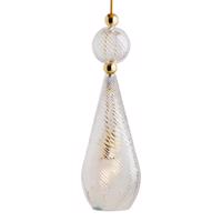 EBB & FLOW Smykke L gold crystal swirl