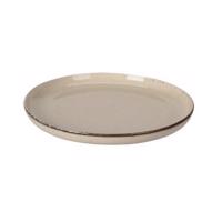 EH Porcelánový dezertný tanier Beige, 19 cm