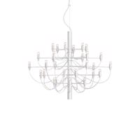 FLOS 2097/30 LED luster, číra, biela