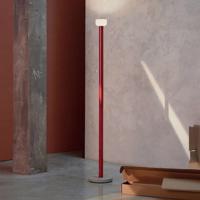 FLOS Bellhop stojaca LED lampa, červená