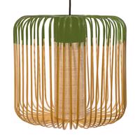 Forestier Bamboo Light M. závesná lampa 45cm zelen