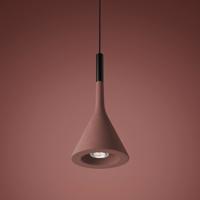 Foscarini Aplomb závesná lampa GU10 betón červená