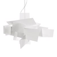 Foscarini Big Bang LED svietidlo, biela, Ø 130 cm