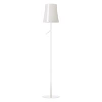 Foscarini Birdie Lettura stojaca LED biela dim