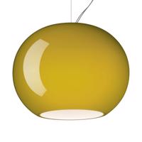 Foscarini Buds 3 závesné LED, E27 žltozelená