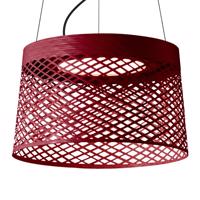 Foscarini Twiggy Grid závesné LED svetlo, červená