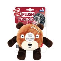 GiGwi Pískacia hračka pre psov Plush Friendz medveď, 17 x 16 x 2,5 cm