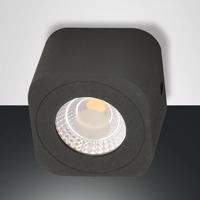 Hranaté LED svietidlo Downlight Palmi antracitové