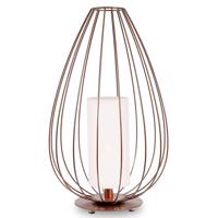 Karman Cell klietková stojaca lampa bronz Ø55 cm