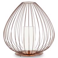 Karman Cell klietková stolná lampa 62 cm bronz