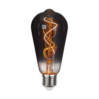 LED filament žiarovka ST64 E27 3 W 1 800 K dymová