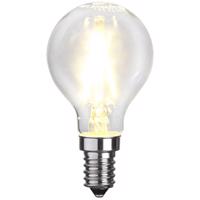 LED kvapková žiarovka E14 P45 2 W 2700K filament