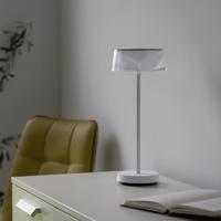 LED lampa Dora na batérie stmievateľná IP44, biela