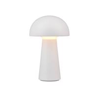 LED lampa Lennon IP44, batéria, touchdim, biela