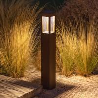 LED solárne cestné svetlo Tradition Sensor Corten 90cm