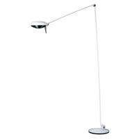 LED stojacia lampa Lumina Elle výška 200 cm 3 000 K biela