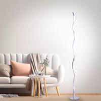 LED stojacia lampa Wave 3 000K 120cm oceľ