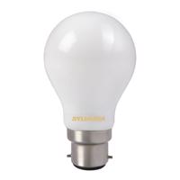 LED žiarovka, B22, 7 W, 827, matná, nestmievateľná