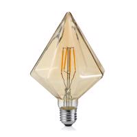 LED žiarovka E27 4W 2 700K diamant jantár