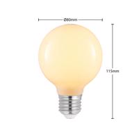 LED žiarovka E27 4W G80 2 700 K stmieva opál 2ks