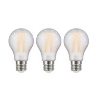 LED žiarovka Filament matná E27 A60 3,8W 2700K 806 lm 3er