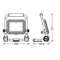 Ledvance LED-Worklight Value R-Stand reflektor 30W