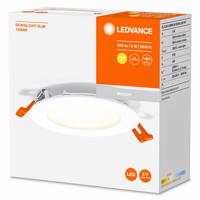 LEDVANCE Recess Slim LED vstavané svietidlo Ø12cm 3000K