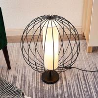 Lindby Koriko stolná lampa okrúhle tienidlo