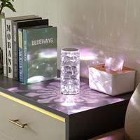 Lindby LED dobíjacia stolová lampa Louane, 18,5 cm, USB, RGBW