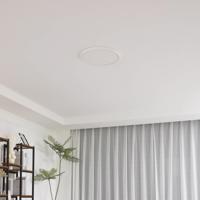 Lindby LED stropné svietidlo Deika, 30 cm, biele, plast, CCT