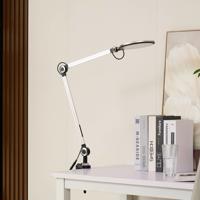 Lindby LED svietidlo Nyxaris, strieborné, kov, CCT, 52 cm