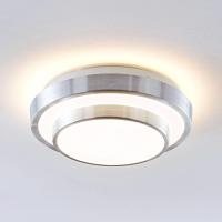 Lindby Naima stropné LED hliník, okrúhle, 29,5 cm