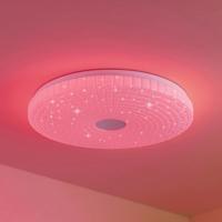 Lindby Smart LED stropné svietidlo Laubini, Tuya RGBW CCT 48 cm