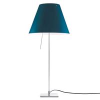 Luceplan Costanza stolová lampa D13if hliník/modrá