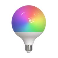 LUUMR Smart LED, E27, G125, 9W, RGB, Tuya, WLAN, matná, CCT